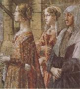 Sandro Botticelli Domenico Ghirlandaio stories of St john the Baptist the Visitation France oil painting artist